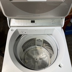 パナソニック 8.0kg 全自動洗濯機 泡洗浄 ホワイト NA-FA80H8-Wの画像