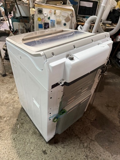 パナソニック 8.0kg 全自動洗濯機 泡洗浄 ホワイト NA-FA80H8-W