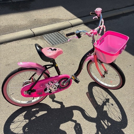 ミニーマウス　自転車　18インチ
