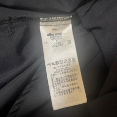 ニコアンド ワンピース オールインワンの画像