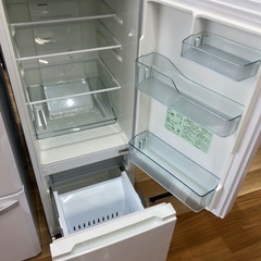 【安心半年保証付き】HITACHI 2ドア冷蔵庫　RL-154JA　2019年製の画像