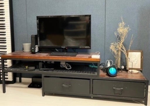 【2点セット】ソファ・テレビボードヴィンテージ