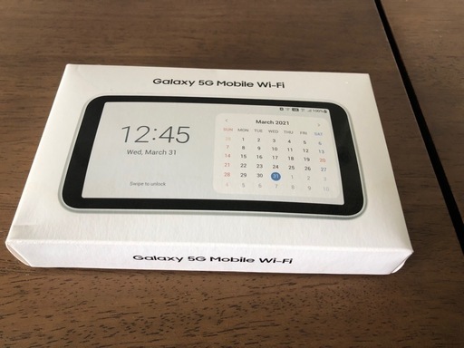 Galaxy 5G Mobile Wi-Fi SCR01 中古