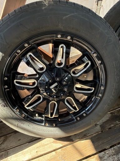 デリカ d5他　夏タイヤホイール4本セット　225/65/R17
