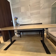 ダイニングテーブル＆ベンチ椅子セットの画像