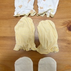 新生児　ミトン　3点セット　アカチャンホンポ　西松屋の画像
