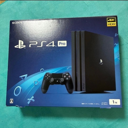 PlayStation 4 Pro 1TB ブラック 本体 付属品　ソ