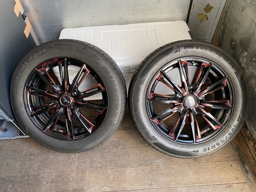 Weds LEONIS GXホイール16インチ 195/55R16夏タイヤ付