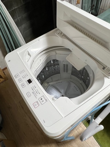 決まりました！新品同様！単身用縦型洗濯機