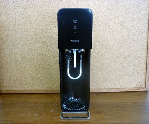 ☆SodaStream SOURCE SRA-001 本体+専用ボトル+ガスシリンダーセット ブラック 一部未使用品 ソーダストリーム 黒 札幌市 豊平区 平岸店