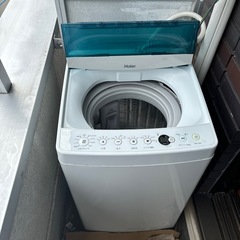 Haier洗濯機の画像
