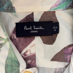 #Paul SmithJeans#植物柄#長袖シャツ#メンズシャツの画像