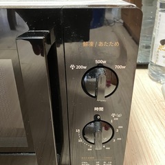 お話中　2021年製　電子レンジの画像