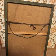 エールフランス　ポスター木製フレーム入りの画像