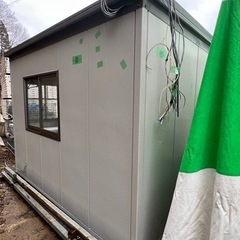 イナバ　物置　事務所の画像