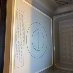 SHARP電子レンジの画像