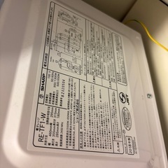 SHARP電子レンジの画像