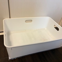 取引中　収納ケース×2の画像