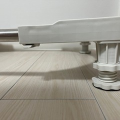 洗濯機 乾燥機　台 耐荷重約300kg かさ上げ 高さ調節 伸縮ジャッキ・防振パッド付きの画像