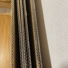 厚め　収納ダンボール　引っ越し用段ボール　4枚　 120x60x60
の画像