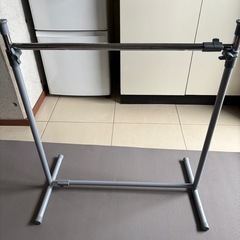 伸縮式　　ハンガーラック　簡易　クローゼットの画像