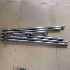 伸縮式　　ハンガーラック　簡易　クローゼットの画像