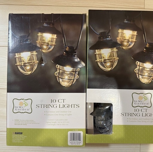 新品　10 CT STRING LIGHTS