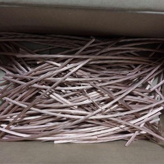 雑線、銅スクラップ計36キロの画像