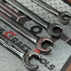 【中古】スナップオン Snap-on RXSM８B/10B/12B/13B フレアナットレンチ 4点セット【ハンズクラフト佐賀】の画像