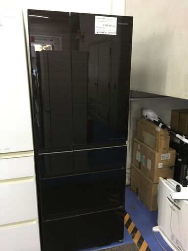 ★リユースのサカイ横浜南店★YM1984 Panasonic 冷蔵庫 NR-F607HPX-T 600L ２１年製 動作確認／クリーニング済み