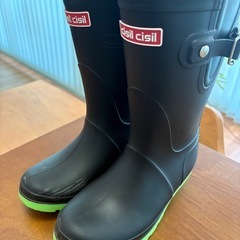 レインブーツ 長靴 22cm前後 子どもOK 訳ありの画像
