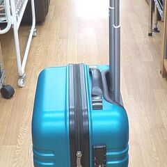 キャリーケース 高さ54㎝ 3桁ダイヤル Sサイズ ブルー TSAロック 4輪 キャリーバッグ 西岡店の画像