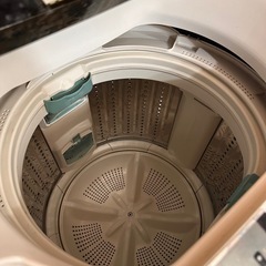 【　3月28日午前中に取りに来れる方限定‼️ 】難あり洗濯機⚠️使えます！使えればオッケーの方いかがですか？の画像