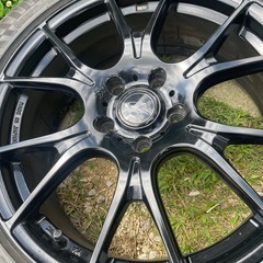 weds LEONIS　ホイールタイヤ付き4本セットの画像