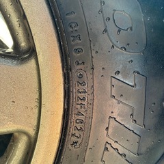 ブラッドレーホイール　スタッドレス付の画像