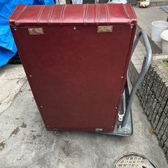 早い者勝ち！レトロリクライニングソファー　ジャンク品の画像