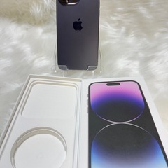 iphone 14PRO MAX 256GBディープパープル国内版 SIMフリーの画像