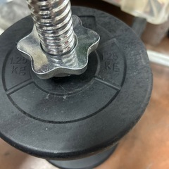 ダンベルセット　　1.25プレート4枚　バー2本の画像