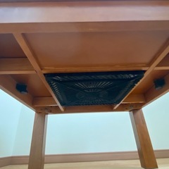 こたつテーブルの画像