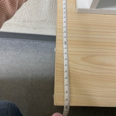 2段ウッド　棚の画像