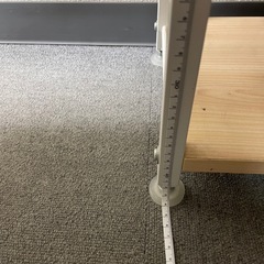 2段ウッド　棚の画像