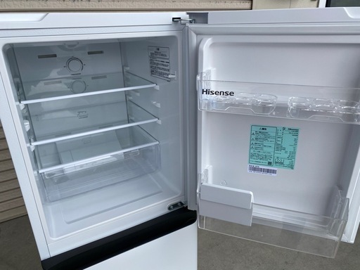 ☆【美品】Hisense 冷蔵庫 135L HR-D13E4W 2025年製