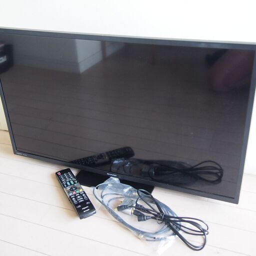 動作品 SHARP シャープ 2T-C32DE AQUOS アクオス 32型 液晶テレビ ハイビジョンテレビ 2021年製 リモコン付