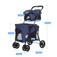 犬用２段カートの画像