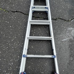 脚立　伸縮脚付き　6段　ハシゴの画像