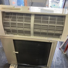【中古】SHARP AY-H22H-W エアコン本体 2018年製の画像