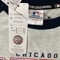 新品タグ付　メンズ　MLB シカゴ・カブス トラックジャケット＆半袖TシャツM〜Lサイズの画像