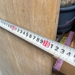 コンパネ、合板、カット済み12ミリ 1枚、9ミリ 1枚の画像