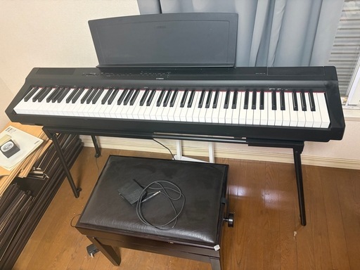 本日限定YAMAHA    P125 電子ピアノ　椅子