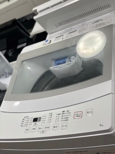 送料・設置込み可?表示価格より10%OFF?洗濯機　6kg NITORI 2023年【分解クリーニング済み】